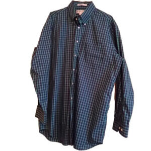 Paul Fredrick shirt mens size 16.5  34 sleeve